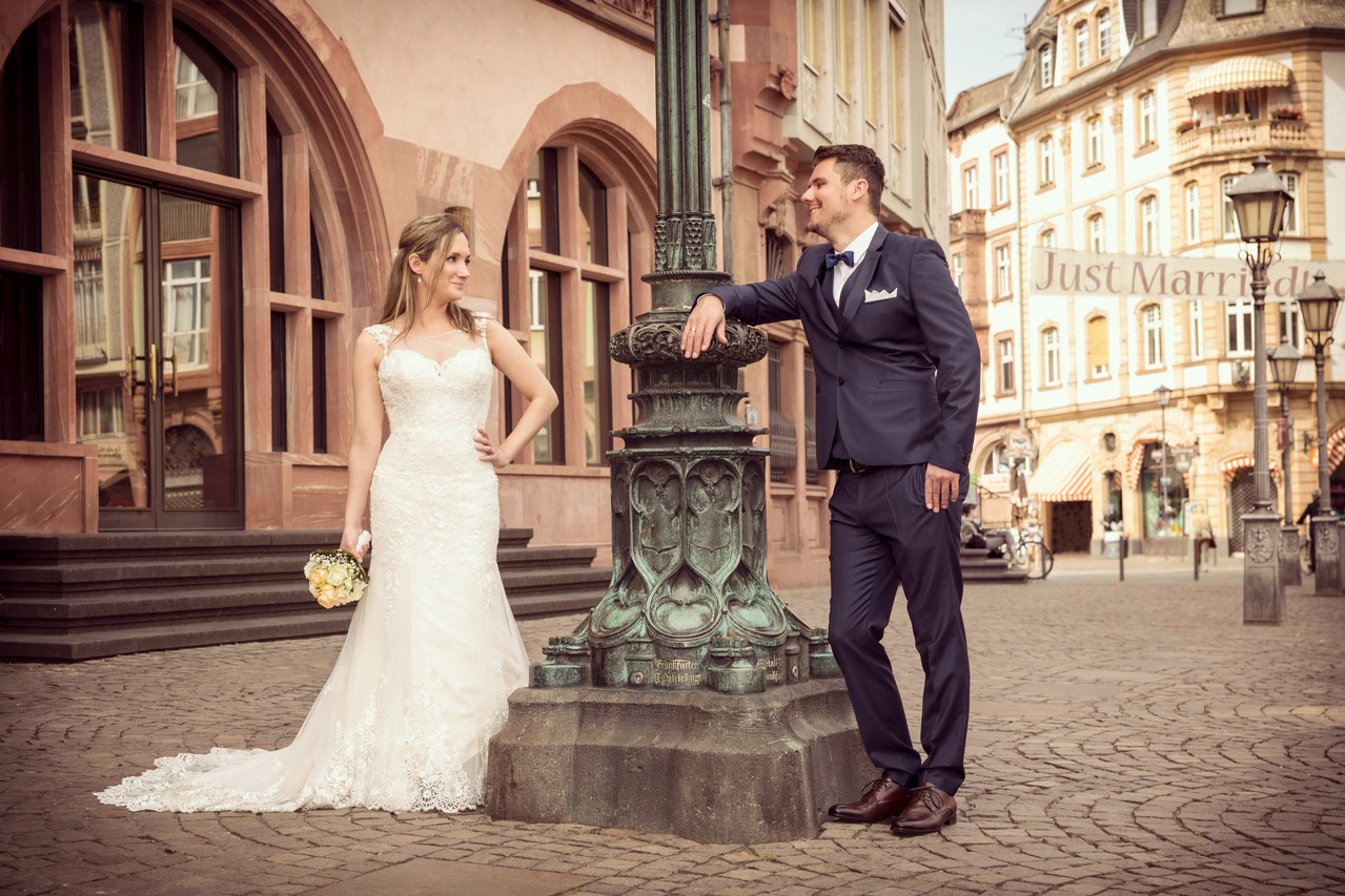 Hochzeitsreportage in der Frankfurter Altstadt